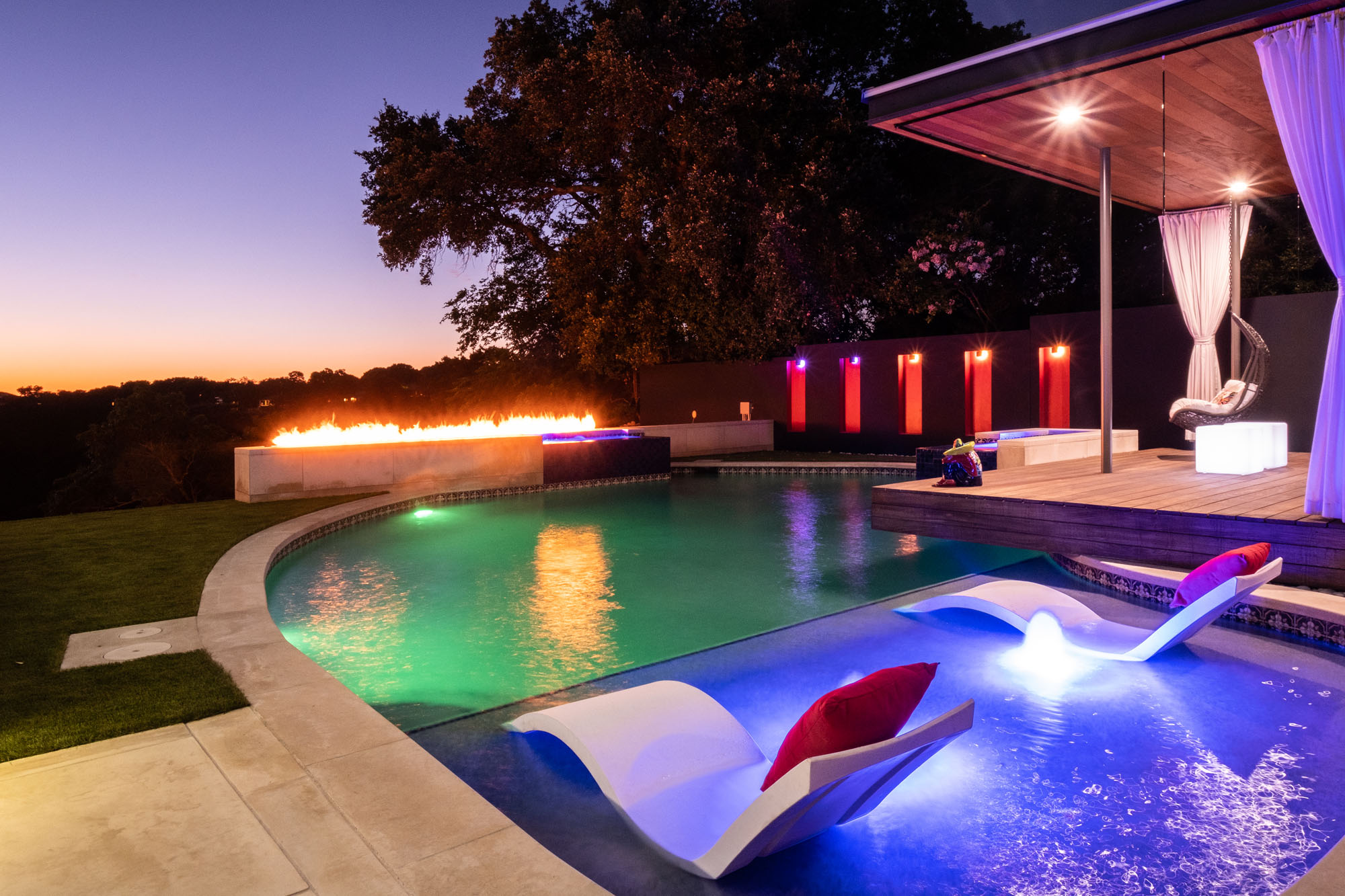 Austin Outdoor Design Pool