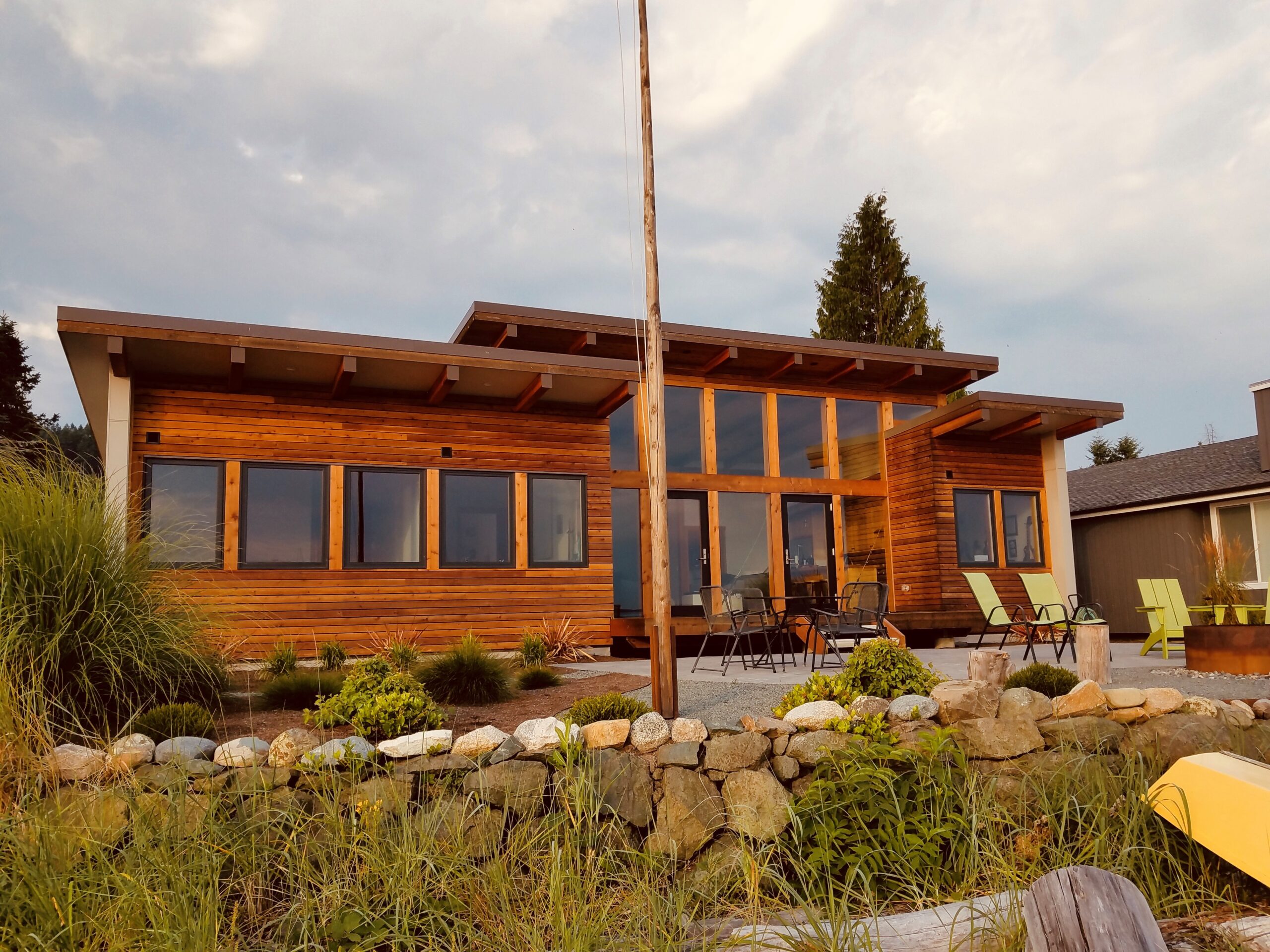 Josh Architecture Whidbey Island Modern Beach Cabin