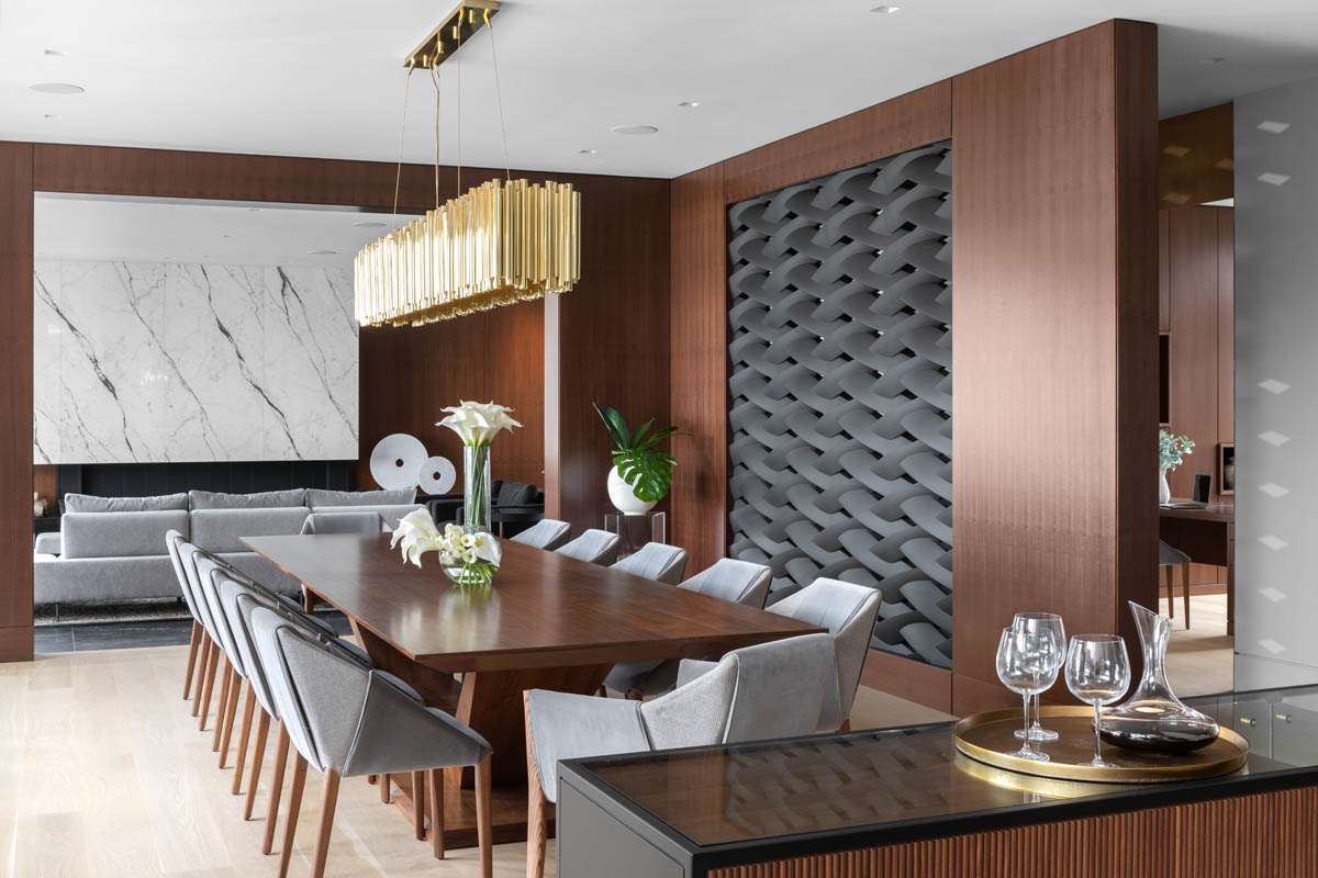 Madeleine Design Group Ocean Bluff Dining Room