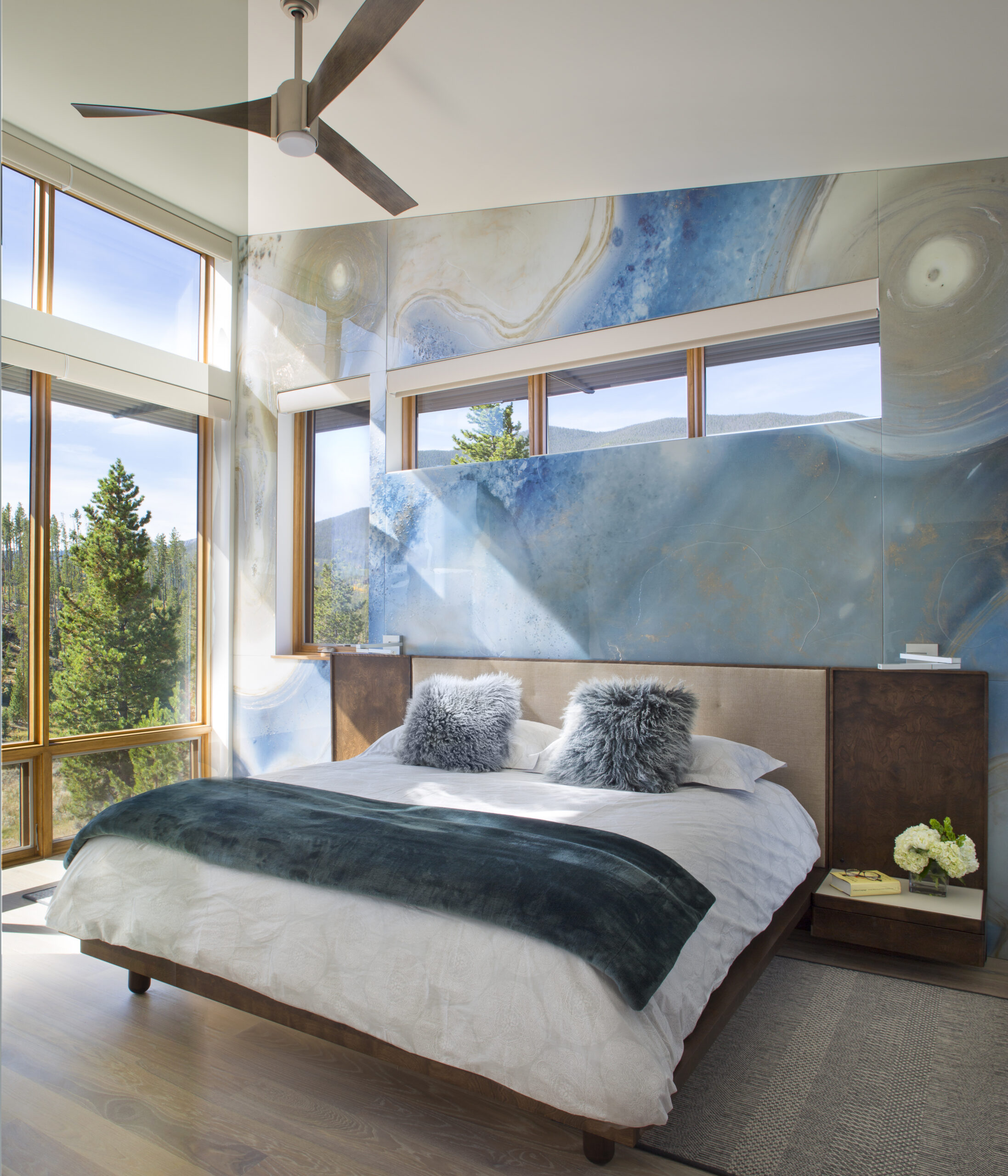 Ewers Architecture modern bedroom with a view