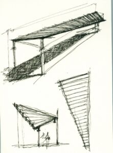 FINNE Architects Venice House sketches