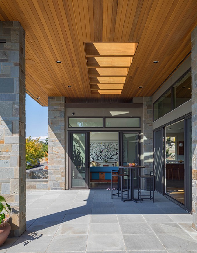 Baylis Architects front patio